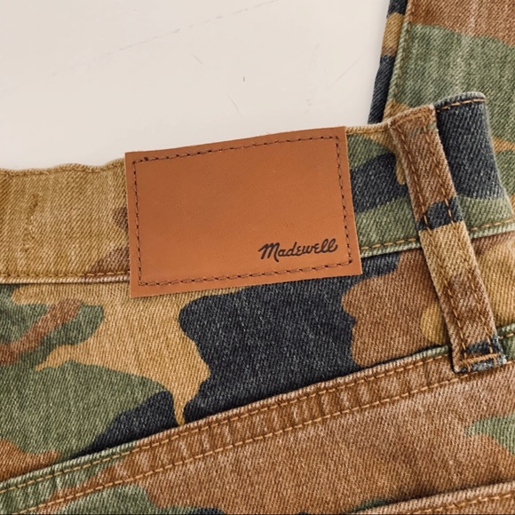 Madewell The High Rise slim Boy Jean Camo Size 24 - Picture 7 of 8